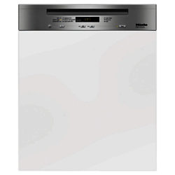 Miele G6200 SCi Semi-Integrated Dishwasher, Clean Steel